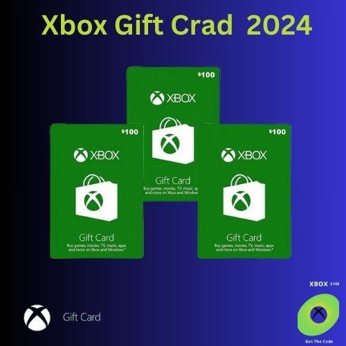 New Xbox Gift Crad 2024