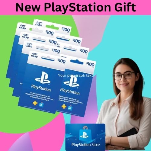 New PlayStation Gift Crad 2024